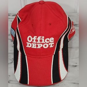 Nascar Office Depot Tony Stewart red racing cap